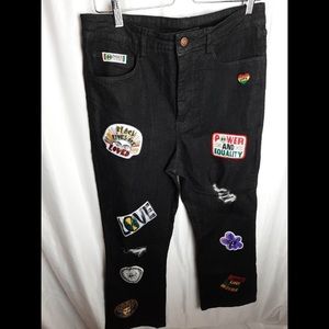 Cross Colours Patch Denim Jeans